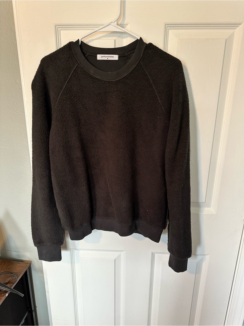 perfectwhitetee Ziggy Inside Out Crewneck Sweatshirt - black - Picture 2 of 5